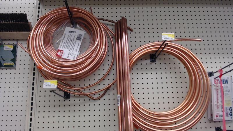 Copper tubing
