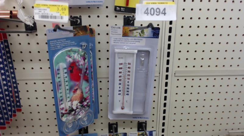 Thermometers and Rain Gauges
