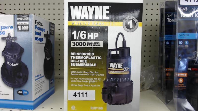 Utility Pump-Wayne