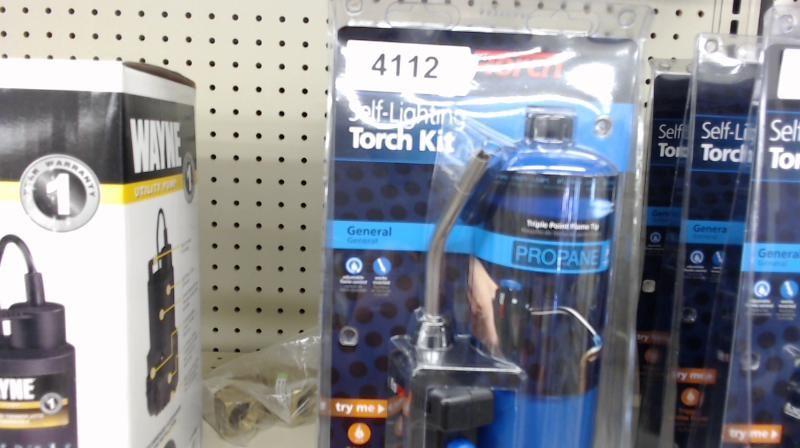 Self Lighting Torch Kit