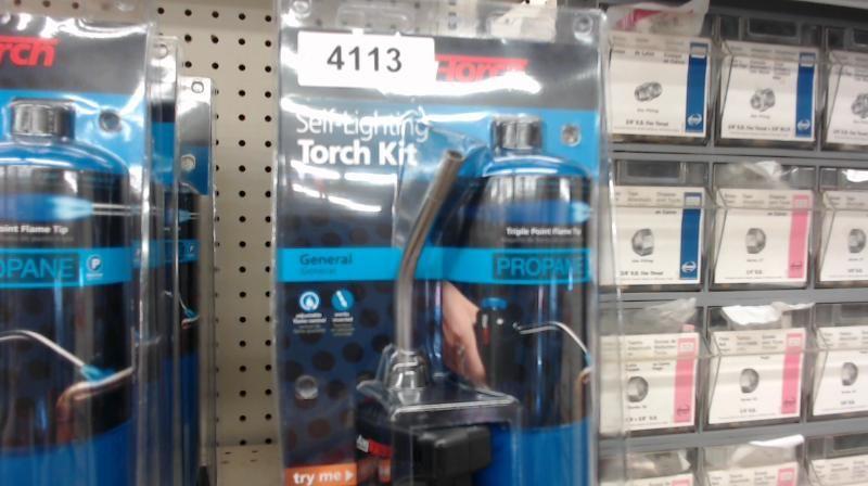 Self Lighting Torch Kit