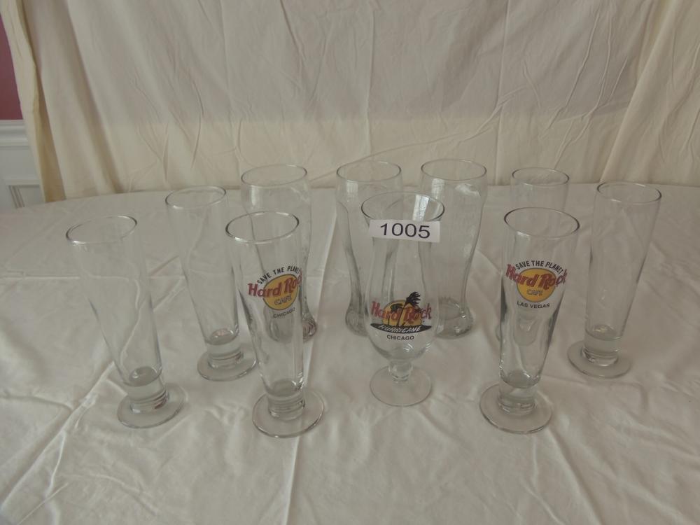 Assorted beer steins