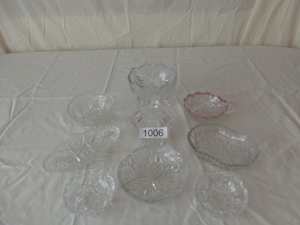 Crystal bowls & candy dishes