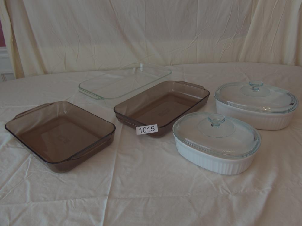 Casserole- Pyrex & Corning Ware