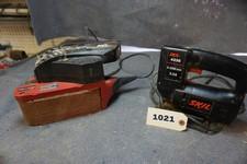 Skil sander w/microfilter canister, skil jigsaw