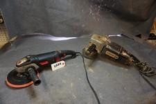 Drillmaster angle grinder, Craftsman angle grinder (both electric)
