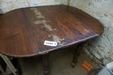 Old wood table 38x46in