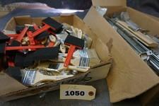 Box of brushes, box of model 1029 hinges mostly center mounts