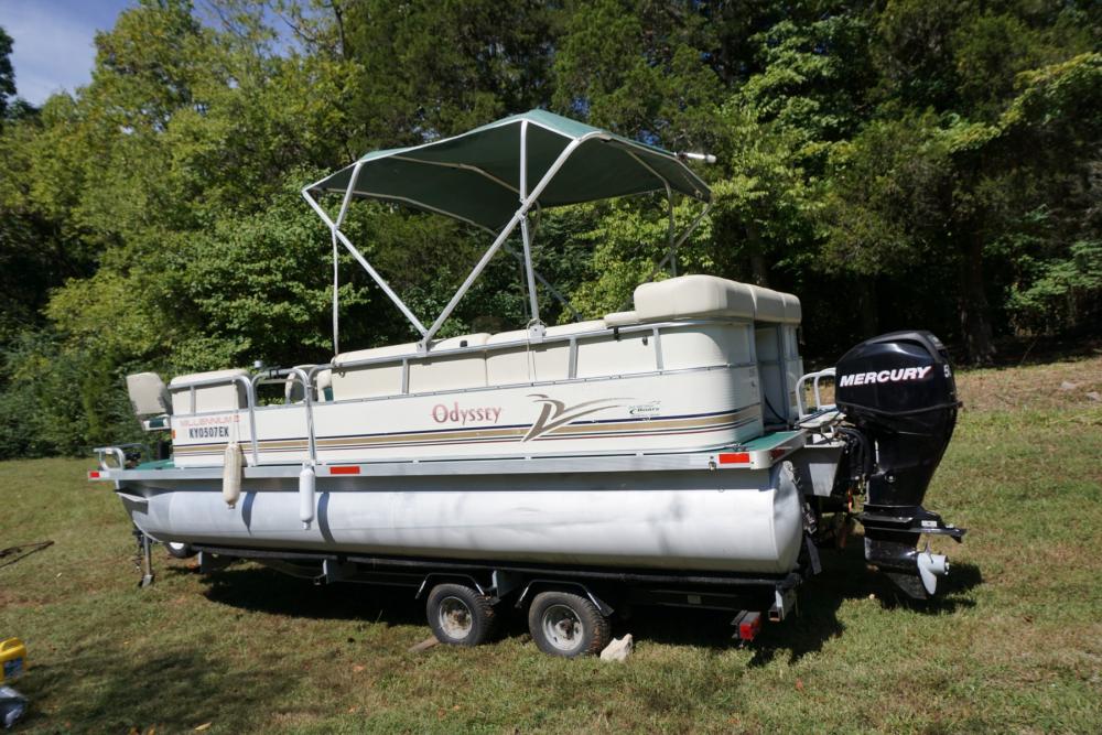 20 foot Odyssey Milennium II w/50 hp 2015 Mercury 2005, Dual axle trailer & new tires, all accessories, life jackets, anchors ect
