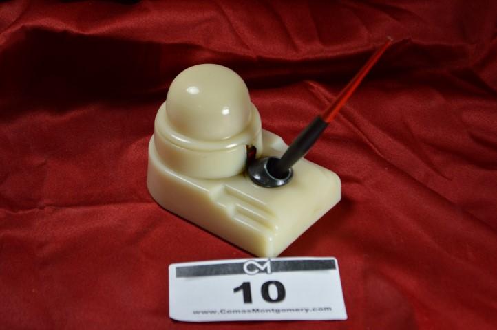 Antique Inkwell: Marble base