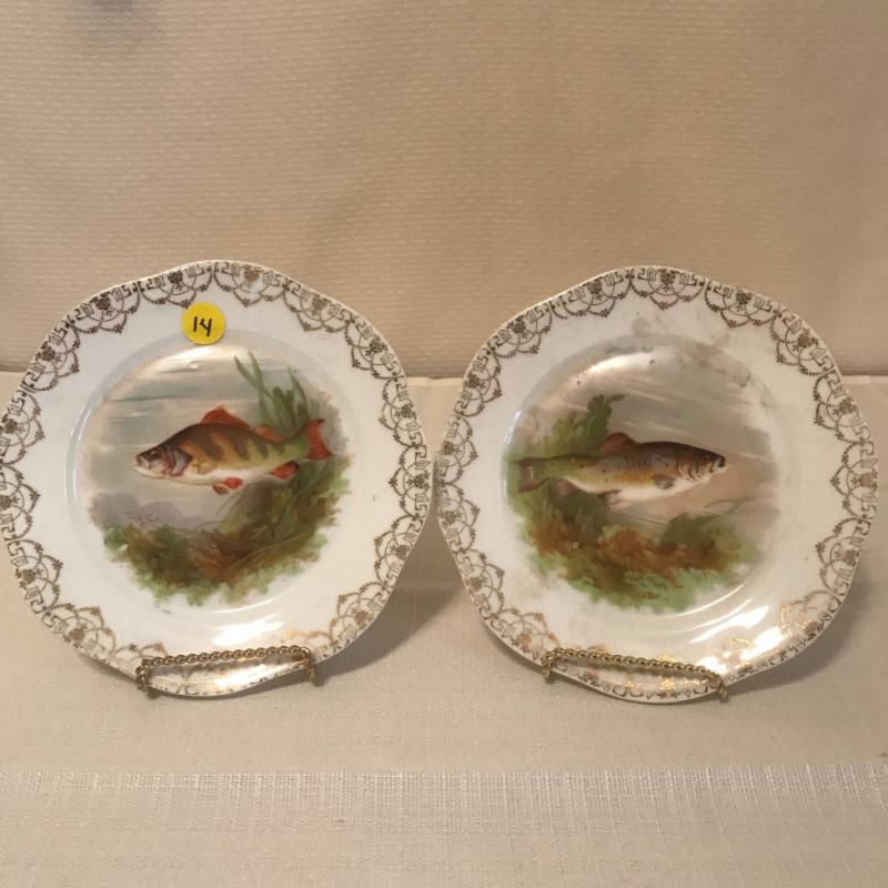 Pair of Fish Plates