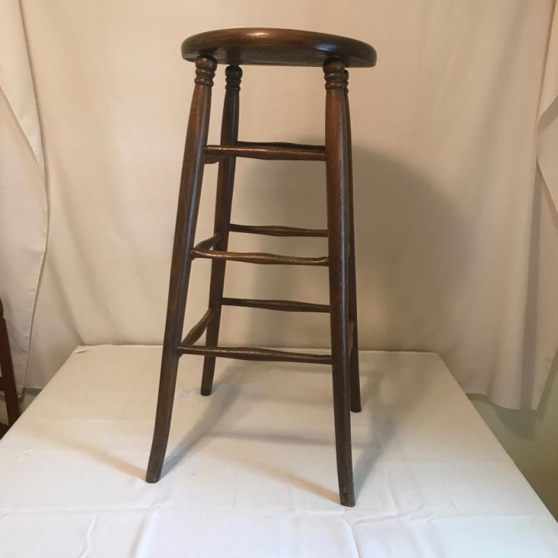 Tall Wooden Stool