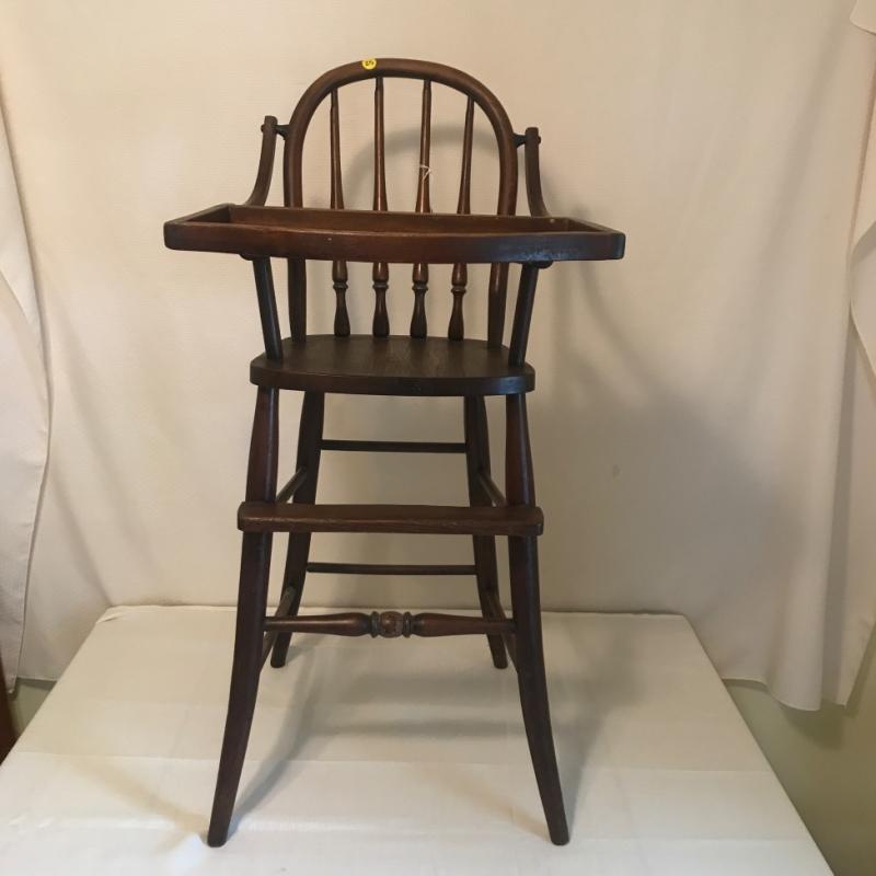 Bow Back High Chair