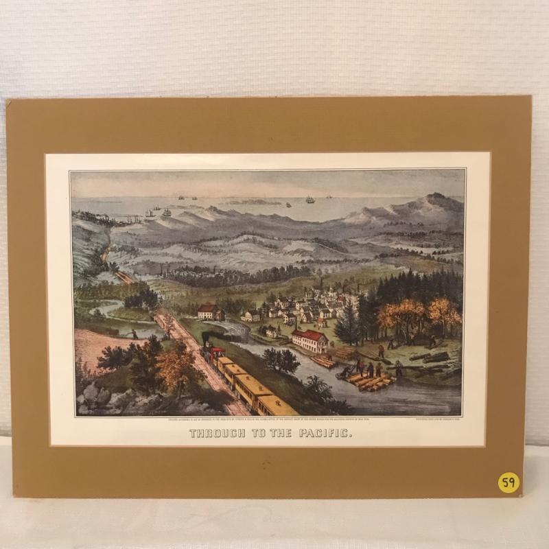 Currier and Ives print