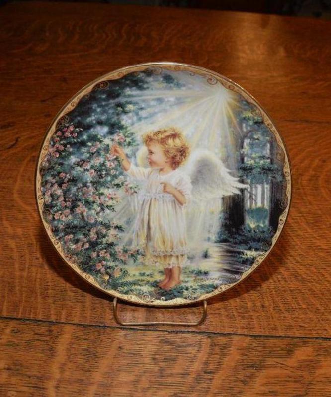 DONA GELSINGER ANGEL'S TOUCH LIMITED ED. PLATE #12556 E image