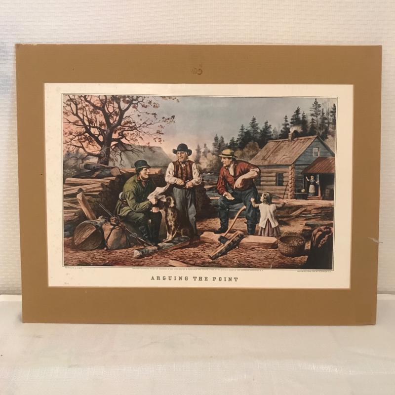 Currier and Ives print