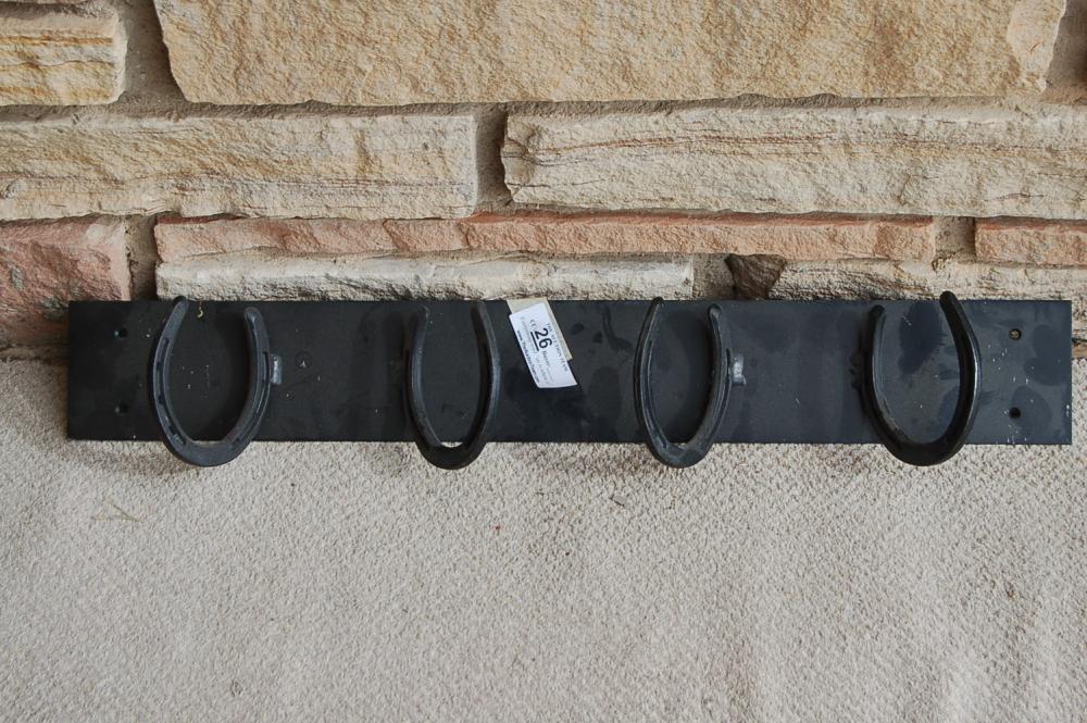 Horseshoe Coat Rack