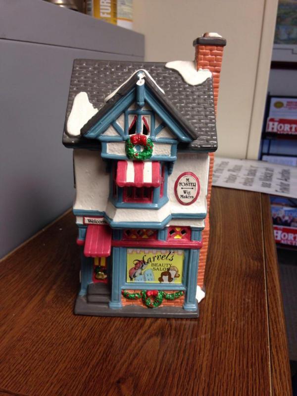 Department 56 "Marvel's Beauty Salon"; #5470-4