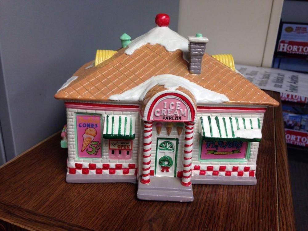 Department 56 "56 Flavors" Ice Cream Parlor; #5151-9