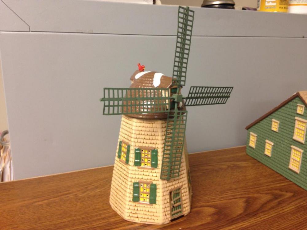 Department 56 "Home Sweet Home" House and Windmill; #5126-8