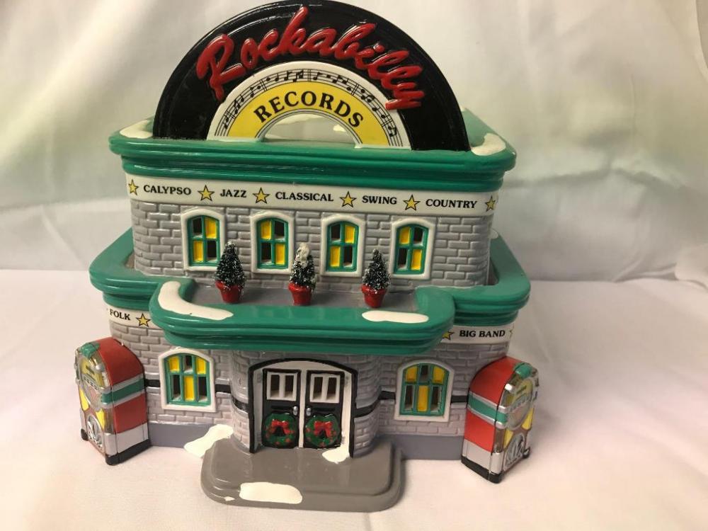 Department 56 "Rockabilly Records"; #5488-0, 1996