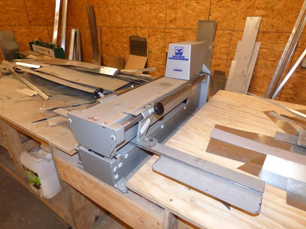 Wilder Workhorse 2024 Power Slitter Sheet Metal  Cutter