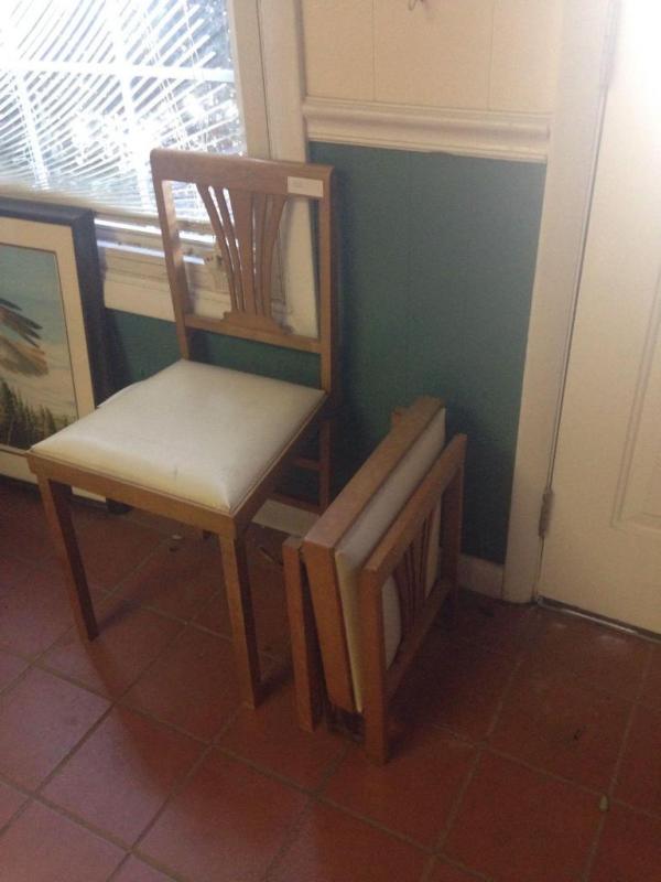 2 Collapsable Chairs