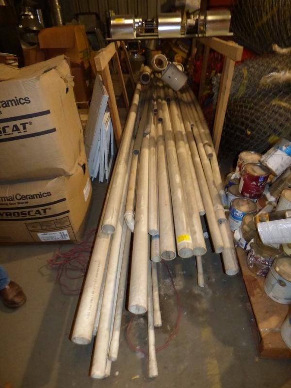 Large Lot Various Width PVC - 100s of Feet