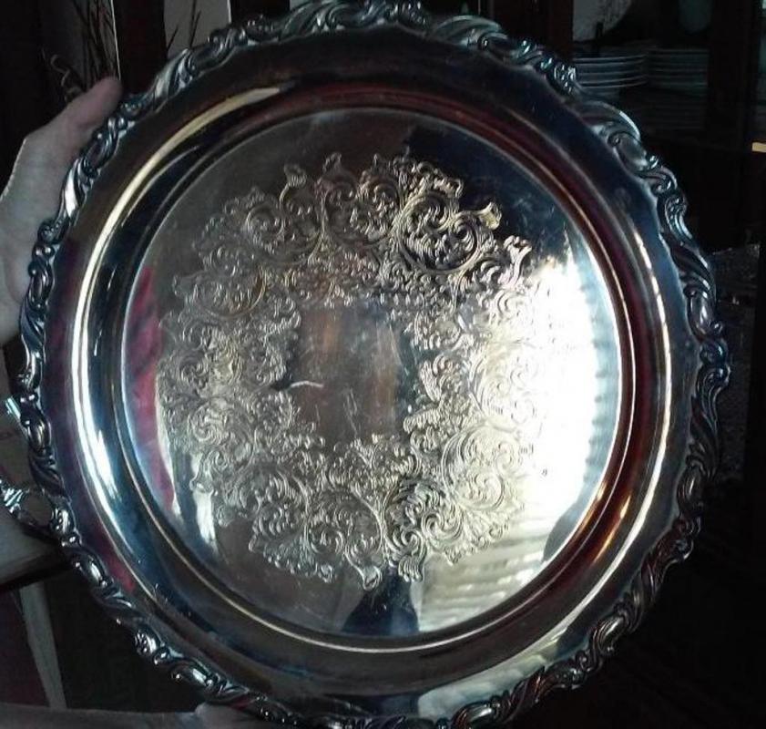 Oneida Silversmiths Silver Platter