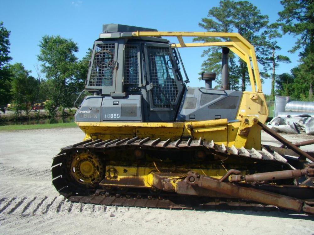 2004 KOMATSU D61PX-12 with 6-Way Blade, Enclosed Cab with Brush Guard, AC, Heater, Only 2 Owners, 7758 hours, Serial # B3129 - KG Blade NOT included