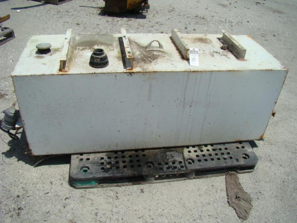 200 Gal. +/- Fuel Tank with top brackets for mounting accessories