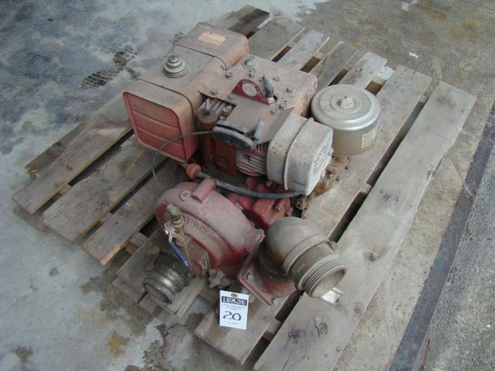 WATEROUS Dependable 11 HP water pump, cast iron bore, Industrial/Commercial, 11 HP BRIGGS & STRATTON engine