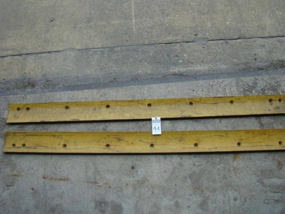 Two (2) Motor Grader Replacement Blades, Double Edged (can be flipped) 7 ft. long x 6 in. wide