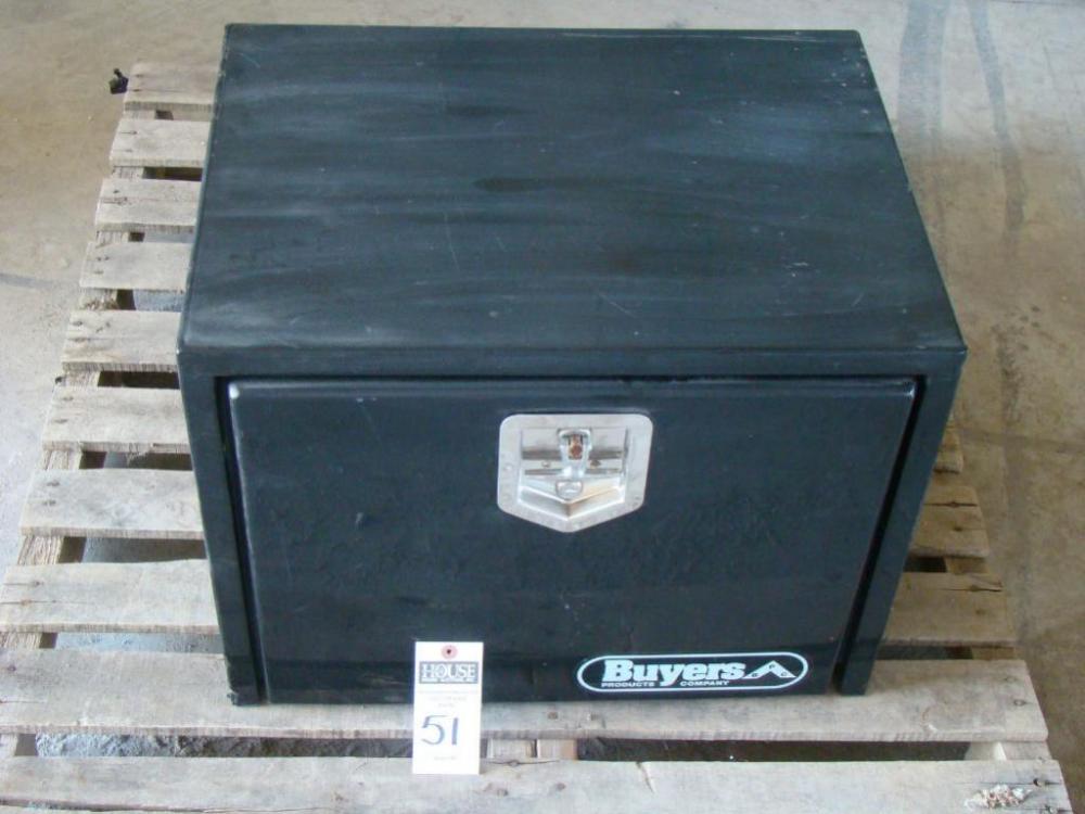 BUYERS PRODUCTS COMPANY Work Truck / Trailer Box, 18" x 24" x 18", for chains, straps, etc.