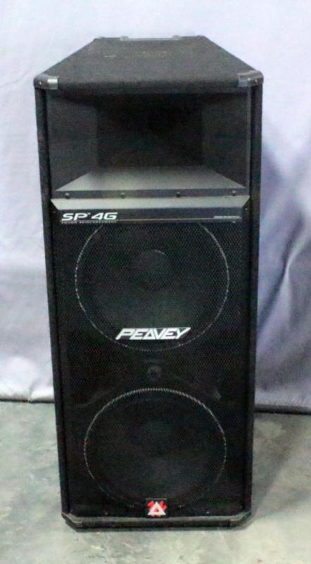 Peavey SP4G Sound Reinforcement PA Speaker, 20"W x 49"H x 27"D