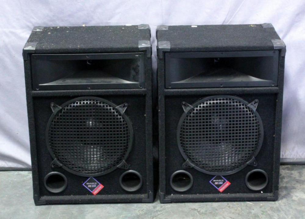 Marx PS112 Speakers, Qty 2, 17"W x 23"H x 11.5"D