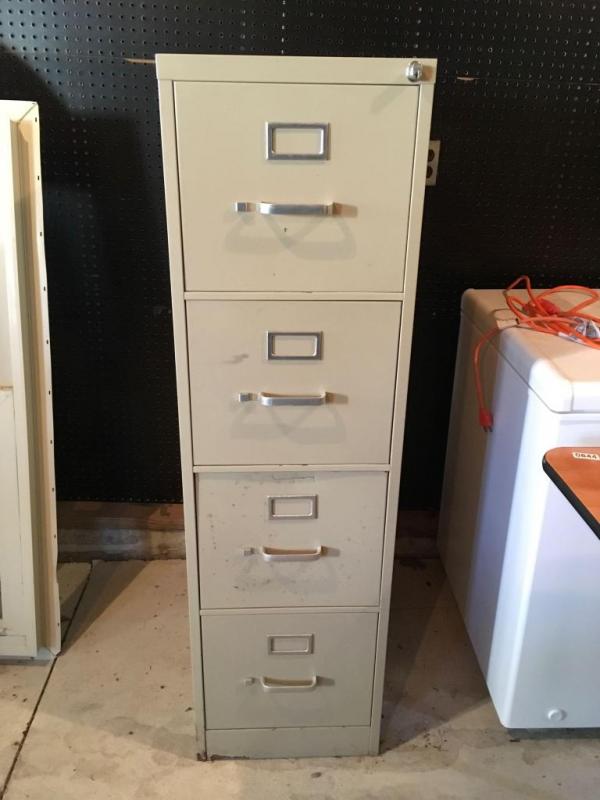 4 Drawer Metal Filing Cabinet