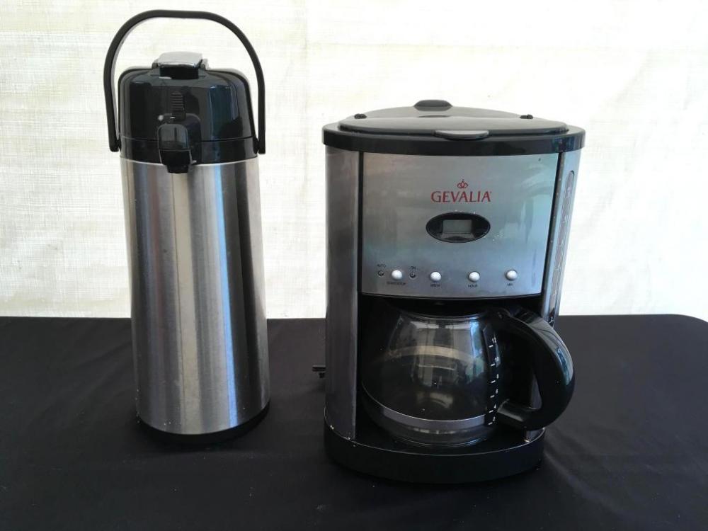 Gevalia Coffee Maker and Thermos