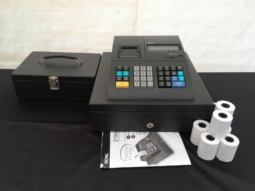 Royal 210dx Electronic Cash Register