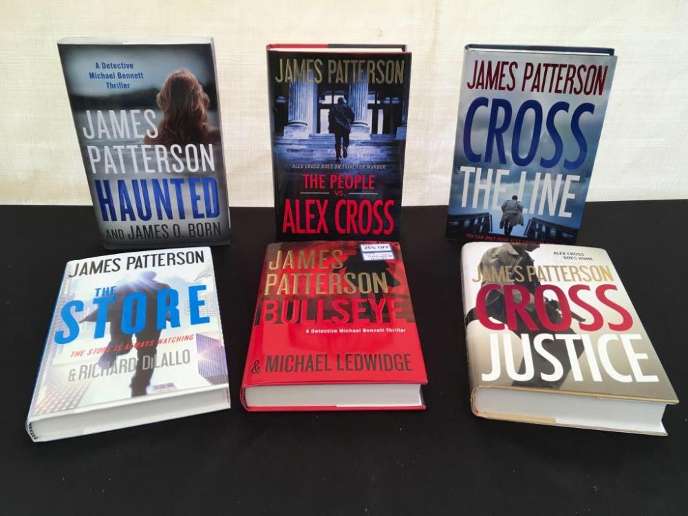 Assorted James Patterson Books
