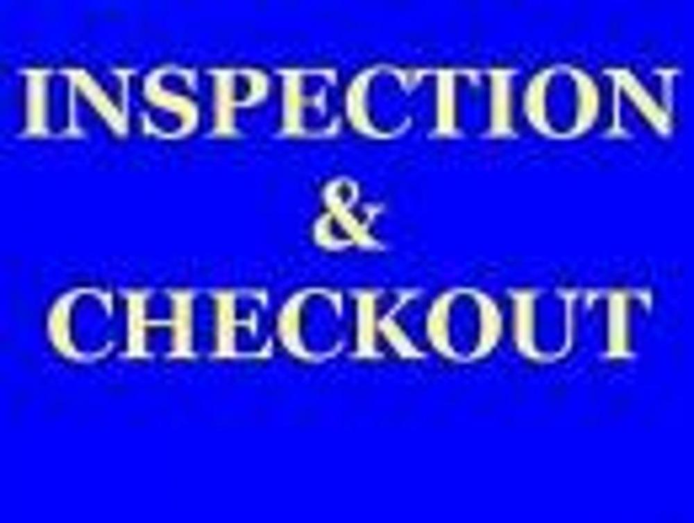 INSPECTION: Thursday, January 24th; 10:00-2:00 PM, CHECKOUT: By Appointment