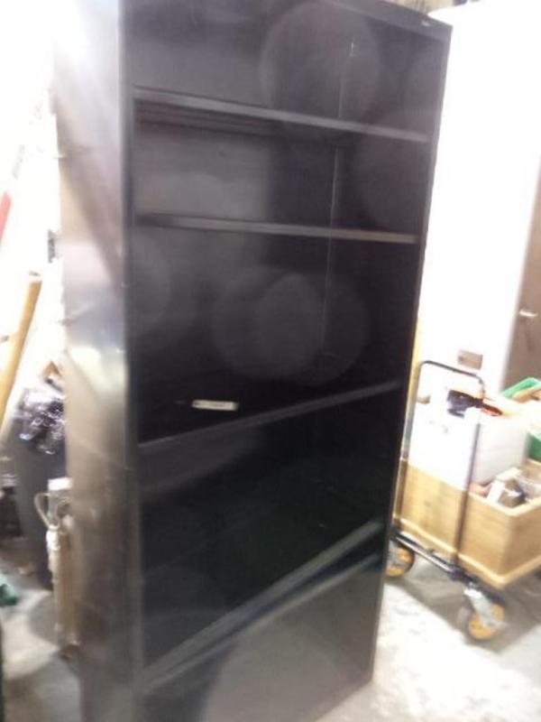 Metal Adjustable Shelving Unit, 6.5' Tall