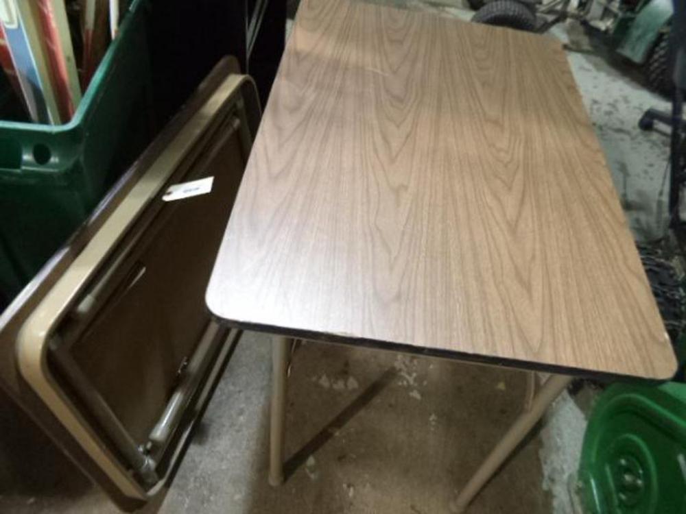 (3) HD 3' Folding Tables, (1) HD 5' Folding Table