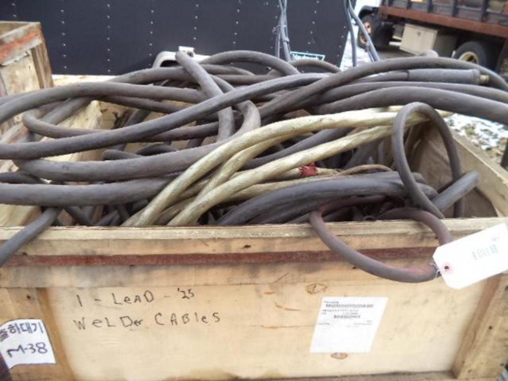 Lot of Lead/Welding Cable
