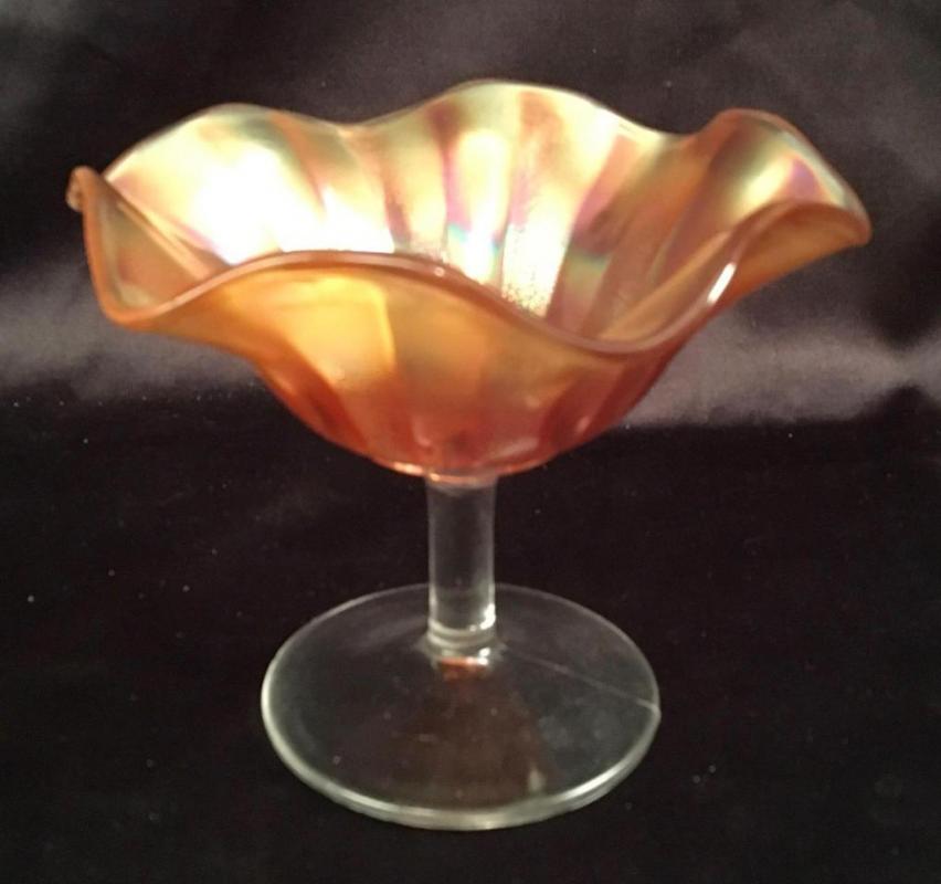Carnival Glass Compote image